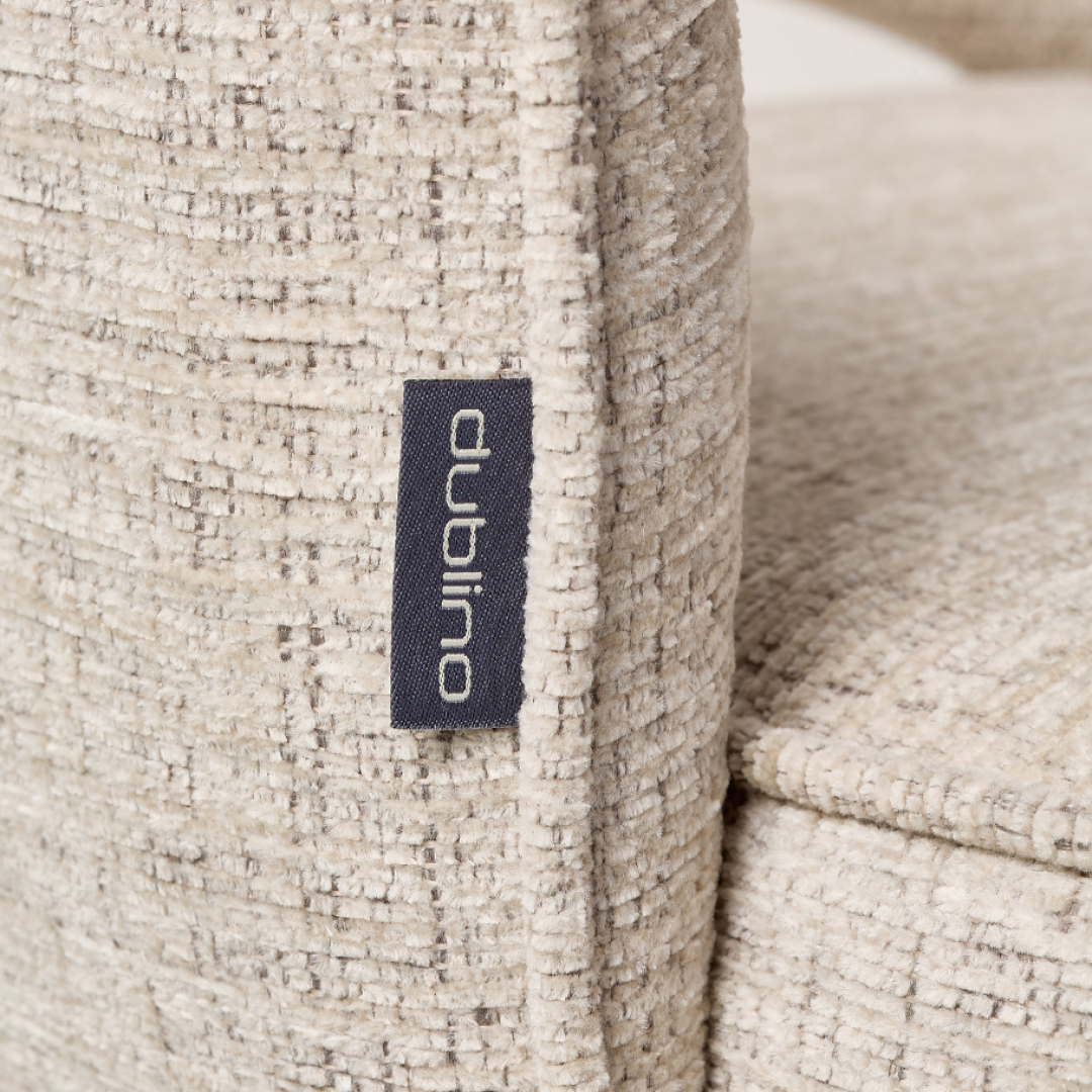 DL MICKEY LINEN Beige design Upholstered indoor chair
